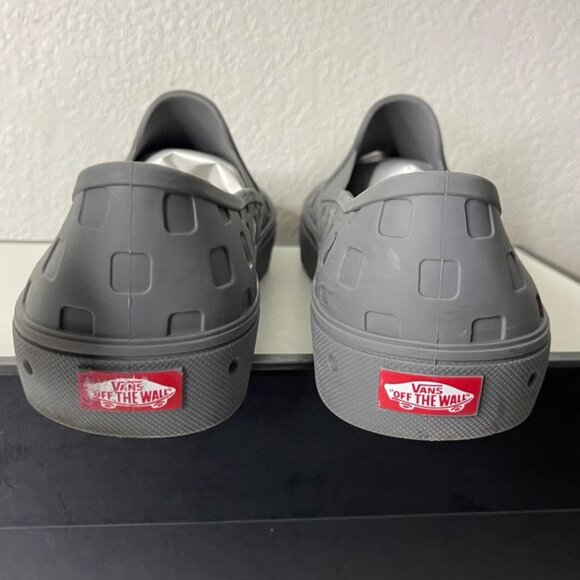 Vans Trek Off The Wall Grey Lightweight Slip On Water Shoes Men's Size 13 US - Picture 6 of 9